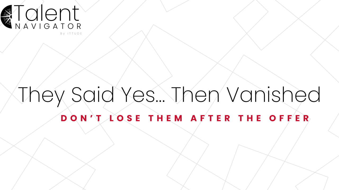 They said Yes…Then Vanished